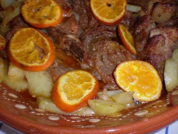 Entrecosto no Forno com Pimentos